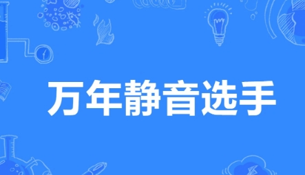  网络用语万年静音选手是什么梗 网络杂谈 第1张