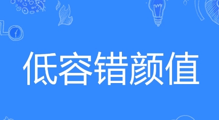 网络用语低容错颜值是什么梗